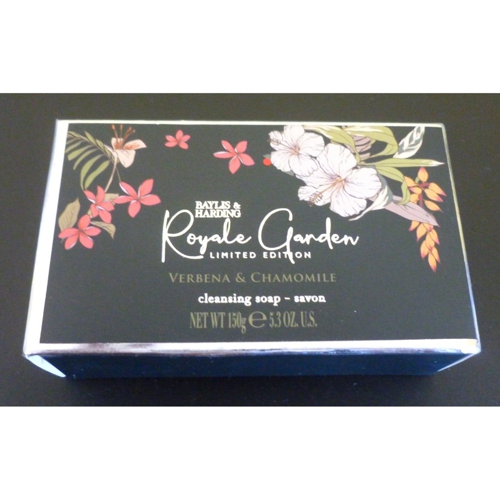 Baylis & Harding Royale Garden Cleansing Soap Bar  ~ Verbena & Chamomile